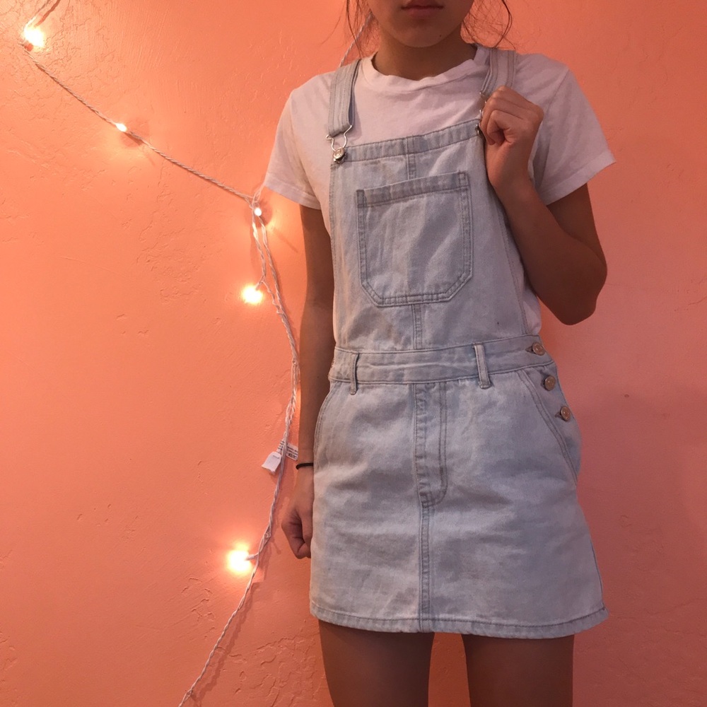 Denim Overall Dress
